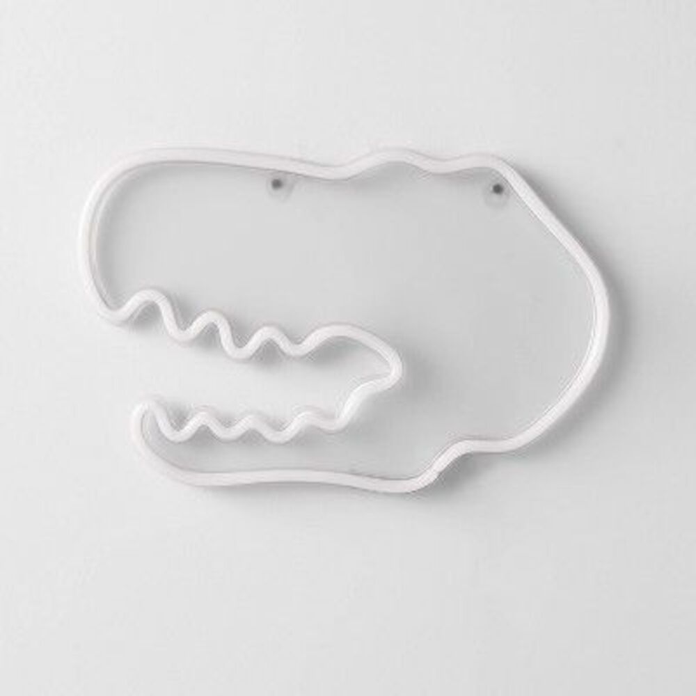 Pillowfort -  Neon Dinosaur GreenKids' Wall Decor Din Green - Picture 4 of 4